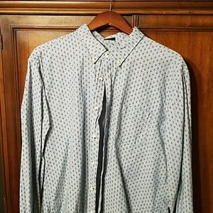 Slim Patterned Jcrew Chambray XL